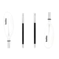 thumbnail image 1 of 4pcs Detachable Adjustable Kayak Paddles Aluminum Alloy Shaft Paddle Double Head Paddle, 1 of 5