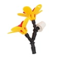 thumbnail image 4 of Birds Feeding Flower, DIY Hummingbird Feeder Plastic Attractive  For Garden For Courtyard Dual Flower, 4 of 8