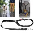 thumbnail image 3 of Pet  Belt, Pet Adjustable Headrest  Belt with Strong Rotatable Snap Buckle Practical Dog Nylon Reflective Safety Seatbelt Strap with Lockable Buckle for Car, 3 of 7