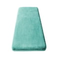 thumbnail image 2 of 47in Extra Large Corals Fleece Bath Mat Soft Shaggy Bathroom Rug Non-Slide Latex Backing Absorbent Quick Dry Machine Washable Floor Carpet for Bathtub Shower Sink Doorway Home Decor, 2 of 8