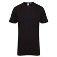 thumbnail image 1 of Skinnifit Mens Longline Dipped Hem T-Shirt, 1 of 3