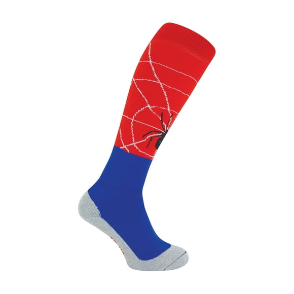 Spiderman Knee High Hockey Sock| Hingly | Mens & Ladies Novelty Socks for Sports