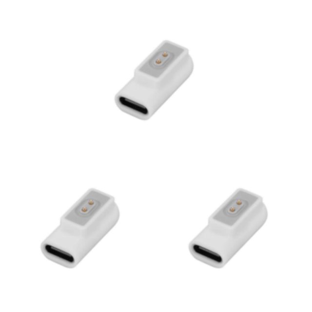 braveheart Portable Magnetic Charger Adapter For Band 8 Easy And Safe Charging White 3Set