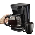 thumbnail image 2 of Proctor Silex Front-Fill 12-Cup Drip Coffee Maker with Glass Carafe, 900W, Black, 43680G, 2 of 5