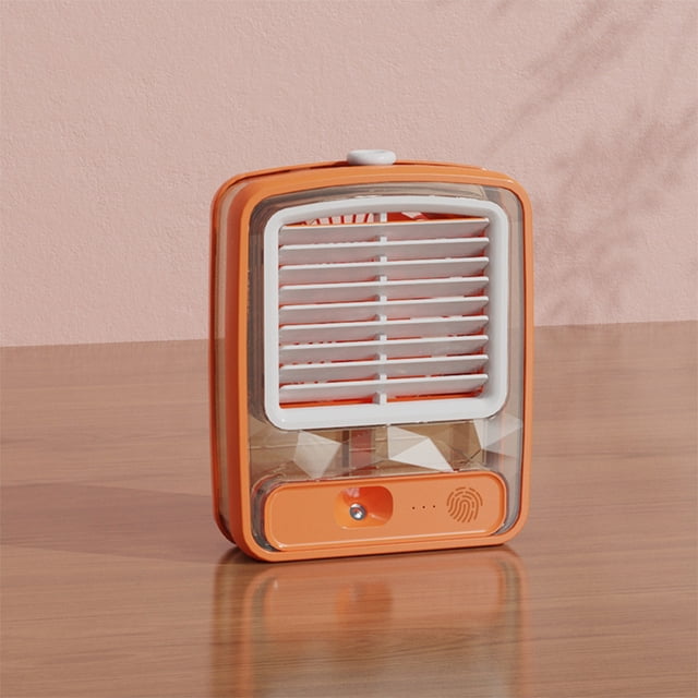 SuoKom Portable Misting Fan Handheld Personal Mist Fan, Battery Operated Rechargeable Mini Fan 1500 Mah with Water Spray