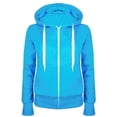 thumbnail image 1 of TIMIFIS Chandail à Capuchon à Manches Longues pour Femmes, Veste de Survêtement Zippée avec Poches - Bleu Pâle - 1 - Sfall, 1 of 2