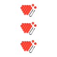 thumbnail image 4 of Maytalsory 20 Pièces Voiture Écrou de Roue Bouchons Moyeu Auto Vis Couvercle de Remplacement Anti-Poussière Rouge 21mm 3Set, 4 of 6