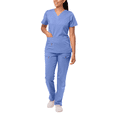 thumbnail image 1 of Adar Pro Breakthrough Plus Scrub Set For Women - Enhanced V-Neck Top & Multi Pocket Pants, 1 of 7