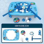 Suncoda Board Game, Save The Penguin Iceberg Toy Trap Board Game Toys for Adults 4-8 Years Includes Replacement Ice Cubes and Penguin
