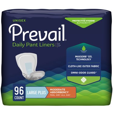 Prevail Protège-Dessous Quotidien Absorption Modérée - 96 Unités