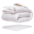 thumbnail image 3 of White Feather & Down Comforter - Regular Weight - Twin Size, 3 of 8