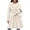 Style3-Beige winter coats for women, variant on Mceream Women's Winter Double Breasted Wool Coat Pleated Hem Belted Winter Trench Coat Peacoat Plus Size Outwear Abrigos Elegantes Para Mujer Gray L