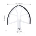 thumbnail image 1 of Silicone Edge Beater Paddle Bowl-Lift Stand Mixer Home Kitchen Mixing Attachment Replacement for KitchenAid 6-Quart, 1 of 7
