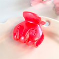 thumbnail image 2 of CSChome Ponytail Clip Pumpkin Shape High Ponytail Clip Slip Spring Design Translucent Head Back Hair Clip Headdress Hair Accessories, 2 of 7