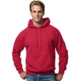 thumbnail image 1 of Hanes pour Hommes ComfortBlend EcoSmart Chandail à Capuchon en Molleton, m, Rouge Foncé, 1 of 5