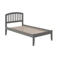 thumbnail image 3 of Richmond Lit Plateforme Simple en Bois Massif, Gris, 3 of 11