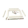 thumbnail image 4 of Tachiuwa 144Pcs Mini Mahjong Tiles Table Activities Supplies Chinese Version Game Set White, 4 of 9
