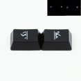 thumbnail image 1 of 2 Pcs 1.5X R1 Backlit Set Portal Keycap Laser Carving CTRL/Win/ALT/FN Switchs OEM Profile for Most MX Mechanical Keyboards Gaming Replacement (2pcs 1.5u), 1 of 4
