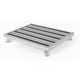 thumbnail image 1 of Camco Folding Aluminum Step Stool Platform, Adjustable Height for RV and Trailer, Silver, 1 of 8