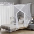 thumbnail image 1 of Meitianfacai Moustiquaire de Lit Chambre Décorative Ouverture Latérale Simple Moustiquaire Rideaux, 1 of 9