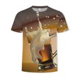 thumbnail image 1 of Tenmix Chemises Imprimées 3D pour Hommes Hauts d'Été Réguliers T-Shirt Graphique de Vacances Manches Courtes Style-A S, 1 of 2