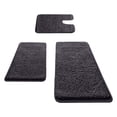 thumbnail image 2 of Dvkptbk area rug set Colors 3-Piece Memorys Foam Bathroom Rug Set Soft Non Slide Bath Mat Absorbent Bath Rug Perfects for Bathroom Laundry Room Mat Bathroom Mat Bathroom Accessories, 2 of 8