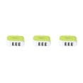 thumbnail image 4 of crativent Wall Charger 3 Port Universal Lightweight Compact USB Power Adapter Phone Charging Cell Cameras MP3 Gift Mobile Green 3Set, 4 of 6