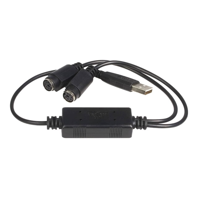 StarTech.com Adaptateur USB vers PS/2 pour Clavier et Souris - Adaptateur Clavier / Souris - USB - USBPS2PC - Adaptateur Clavier / Souris - USB - pour P/N : PS2UTPEXT, SV221MICRO, SV211KA