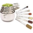 Simply Gourmet Measuring Cups And Spoons Set Of 12 - 18/10 Stainless ...
