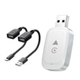 thumbnail image 1 of Youkk Wireless Car Play /Android Auto Adapter Adapter Car Play Adapter Wireless Car Play Adapter Durable Convenient White, 1 of 6