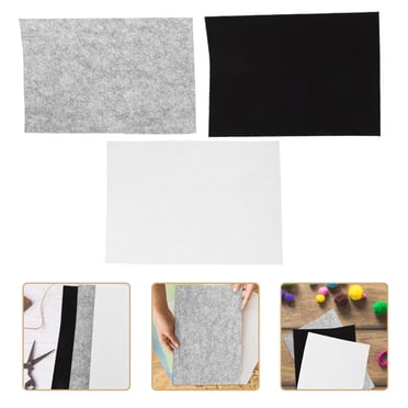 WHAMVOX 9Pcs Wool Felt Sheets for Sewing Projects Assorted Color Felt Fabric Sheets for Clothing Decoration