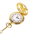 thumbnail image 3 of Chaîne Vintage Rétro la Plus Grande Montre de Poche Collier pour Grand-Papa Papa Cadeaux, 3 of 9