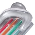 thumbnail image 2 of Bluescape Deluxe Lounge, Inflatable Pool Float, Silver, Age 14 & up, Unisex, 2 of 7