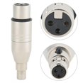 thumbnail image 3 of Adaptateur Audio, 2pcs Mini XLR Adaptateur Audio 3pin MINIXL Rto XLR Adaptateur Technologie de Pointe, 3 of 14