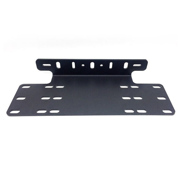 Car Front Bumper Number License Plate Mount Licence Mount Brackets Perfect Bracket Universal LED Work Mounting Holder Vehicle Truck Plates Accessories