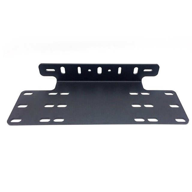 Car Front Bumper Number License Plate Mount Licence Mount Brackets Perfect Bracket Universal LED Work Mounting Holder Vehicle Truck Plates Accessories