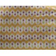 thumbnail image 4 of oneOone Georgette Viscose Fabric Chevron Ikat Print Fabric By The Yard 42 Inch Wide, 4 of 4