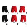 thumbnail image 3 of Becaristey Polyester Men Basketball Pant Portable Replacement Solid Color Breathable Sports Running Exercising Short Clothing Black XXL, 3 of 3