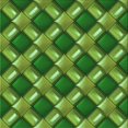 thumbnail image 1 of Ahgly Tapis d'Intérieur Lavable en Machine Carré Vert Pois, 4 Pieds Carré, 1 of 7