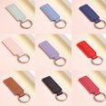 thumbnail image 4 of mmirethe Leather Lightweight Key Ring Hoop - Convenient And Durable For Everyday Suitable For Men And Women Motorcycle Keychain pink, 4 of 6