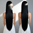 thumbnail image 3 of Perruque Universelle d'Anime pour Transformations Fibre Haute Température 80 cm Cheveux Longs Raides Coiffe Résistante à la Chaleur Taille Ajustable pour Fans d'Anime et Cosplayers, 3 of 4