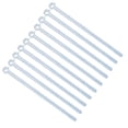 thumbnail image 4 of 10 Pcs Lengthened Half Thread Screws Hex Half Tooth Screw Carbon Steel Half Threaded For Gasoline Generator Gasoline Pump, 4 of 8