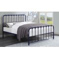 thumbnail image 2 of Topline Home Furnishings Lit en métal bleu, 2 of 3