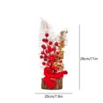thumbnail image 3 of TopLLC Home Decor, Room Decor, Wall Decor Chinese Year Artificial Branches Tree Red Berries Picks Ornament Table Flower Basket Centerpiece For Spring Festival Wedding Home Decor New Year decorations, 3 of 6