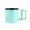 C, variant on Amzcrzy Kitchen Appliances Fine Mesh Sieve Cup Flour forBaking Stainless Steel forBaking Double Layer Fine Mesh Baking Crank Flour One Hand Press Flour Sifter Kitchen Utensils Set