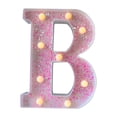 thumbnail image 3 of JilgTeok 1 Packs Colorful Light Up Letters LED Letter Lights for Proposal Statement Birthday Party Wedding Home Bar Decoration Scene Decorative Light Clearance, 3 of 3