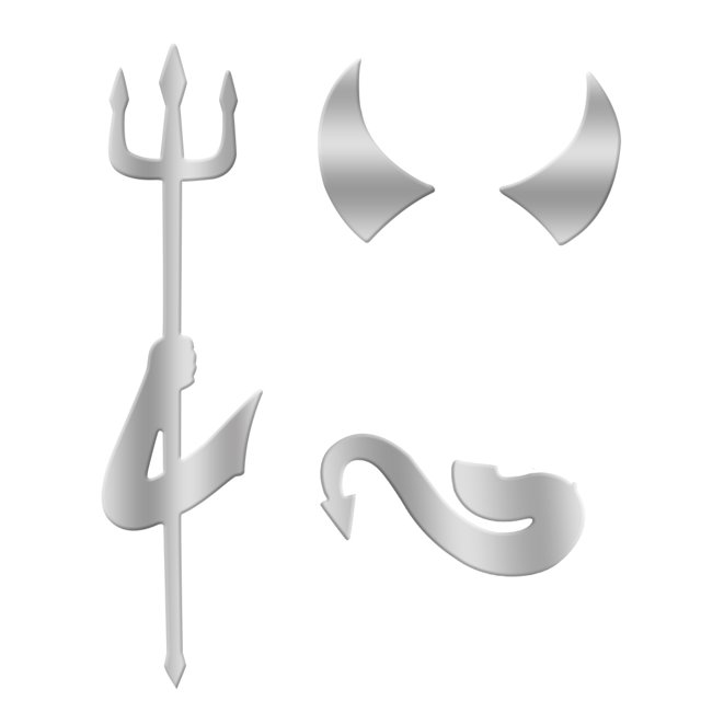3D Angel car patron car stickers Little Devil Demon Sticker 3D car stickers Decal Sticker