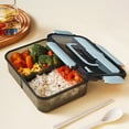 thumbnail image 3 of Dvkptbk Grande Boîte à Lunch Compartimentée Boîte à Lunch Grande Capacité Plastique Four à Micro-Ondes Boîte à Lunch avec Couverts Travail Étudiants Ensemble de Boîte à Lunch Portable Kitchen Essentials, 3 of 6