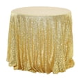 thumbnail image 2 of Nappe Ronde Pailletée Mariage Pailletée pour Fêtes de Mariage 47x47 Pouces dans une Variété de Couleurs, 2 of 6