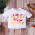 thumbnail image 2 of T-Shirts d'Été pour Enfants à Manches Courtes, Hauts à Imprimé de Lettres, Chemise Décontractée, 2 of 7